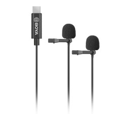 Mikrofn BOYA BY-M3D vesmrov klopov, USB-C