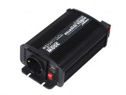 Napov meni Carspa CAR300U-12 12V/230V+USB 300W, modifikovan sinus