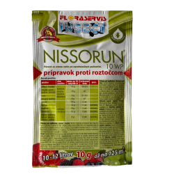 Nissorun 10WP  pecialista na roztoe a larvy v zhrade