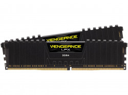Pam� Corsair Vengeance LPX black 16GB, DDR4, DIMM, 2666Mhz, 2x8GB, XMP, x16 chip, CL16