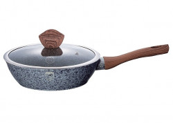 Panvica Berlingerhaus BH-1210  Forest Line hlbok s mramorovm povrchom a pokrievkou 24 cm