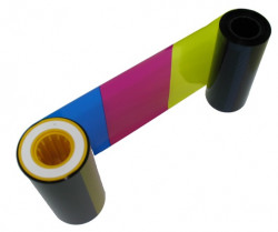 Páska Zebra P330i/P430i, YMCKO, barevná barvící páska pro potisk 330ks plastových karet