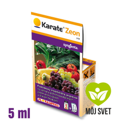 KARATE ZEON 5 CS  Ochrana proti kodcom pre rastliny, 5 ml, 20 ml, 50 ml