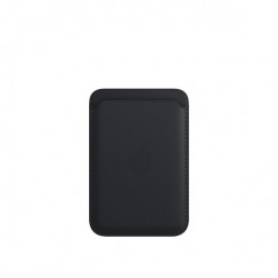Pzdro Apple Leather Wallet s Magsafe midnigh