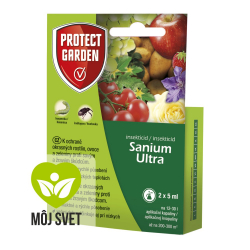 Sanium Ultra  systmov postrek proti vokm, moliciam a alm kodcom