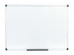 Tabule Classic ALFA magnetická White 90 x 120 cm, lakovaný povrch, hliníkový rám