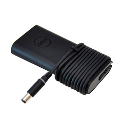 Zdroj Dell AC, 90W, 3-pin, 1m kabel, pro Latitude/ Inspiron/ Vostro/ XPS/ Studio, zaoblen