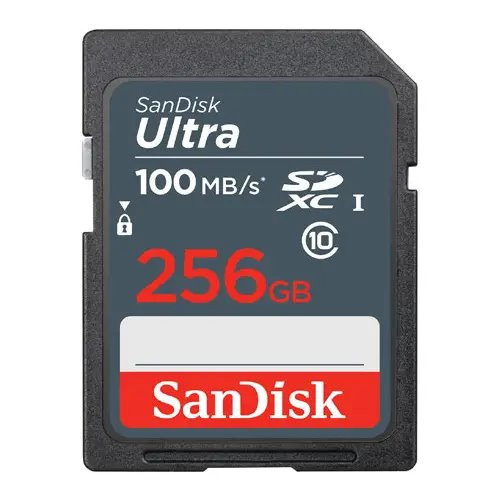 Pamäťová karta Sandisk Ultra 256GB SDXC Memory Card 100MB/s 